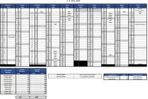 Calendario scolastico 25-26